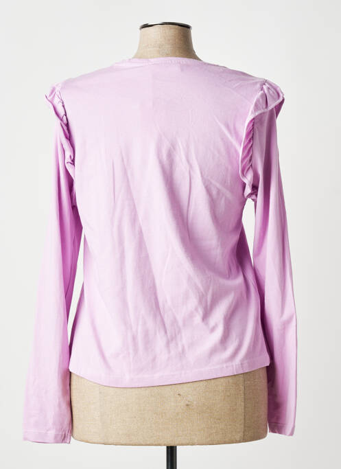 Top violet MANGO femme