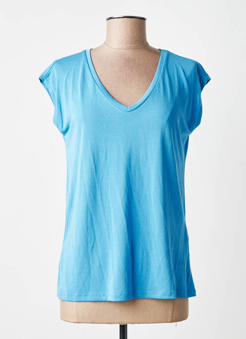 Tricou albastru PIECES femme