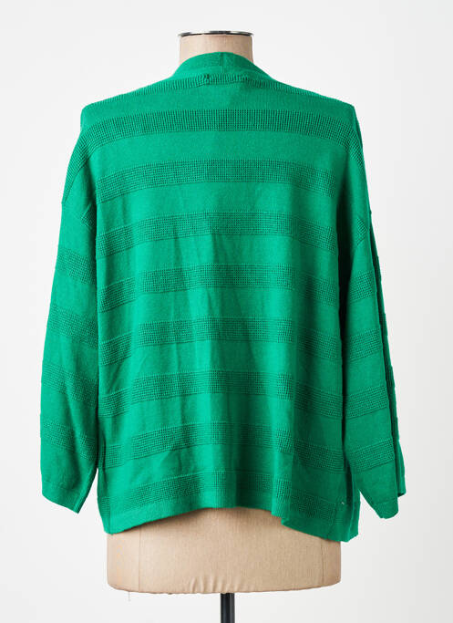 Vestă cu mâneci lungi verde STREET ONE femme