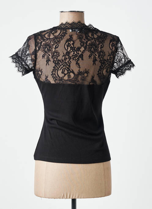 Top negru MORGAN femme