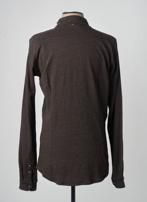 Cămașă cu mâneci lungi gri PETROL INDUSTRIES homme