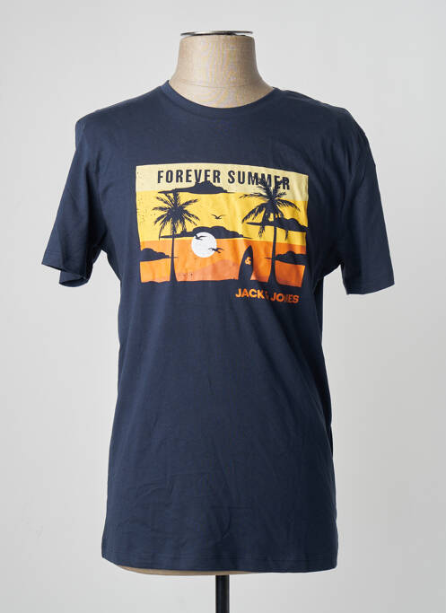 Tricou albastru JACK & JONES homme