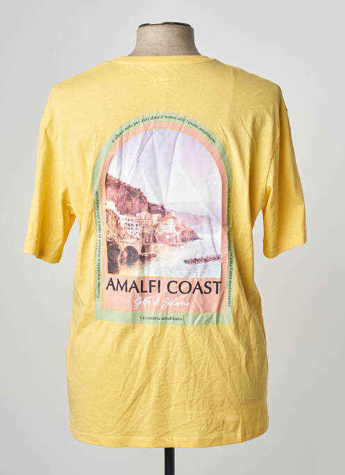 Tricou roz JACK & JONES homme