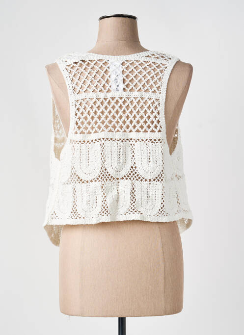 Vestă fără mâneci alb SUBDUED femeie