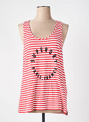 Tricou roșu SUPERDRY femeie