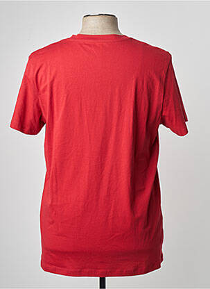Tricou roșu JACK & JONES bărbat