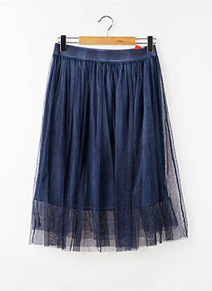 Fustă lungă albastru MORE & MORE femme