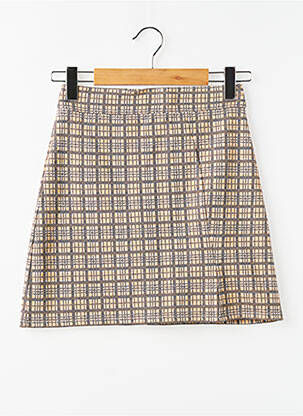 Fustă scurtă bej CEMI femme