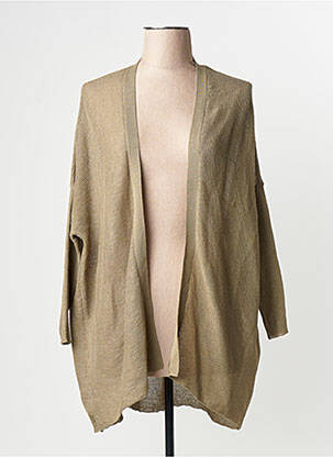 Vestă cu mâneci lungi verde MANGO femme