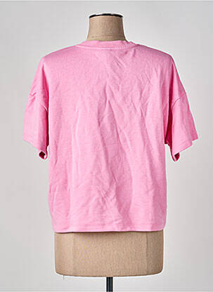 Tricou roz PIECES femeie