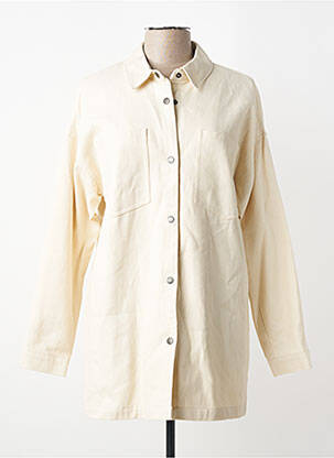 Palton scurt bej NOISY MAY femme