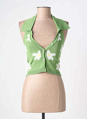 Top verde DAISY STREET femme
