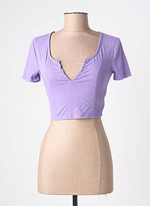 Tricou violet TALLY WEIJL femeie