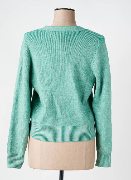 Vestă cu mâneci lungi verde VILA femeie