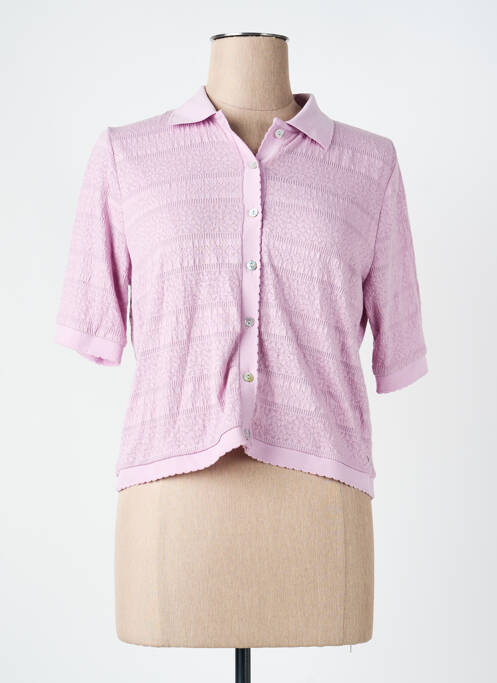 Polo violet GARCIA femeie