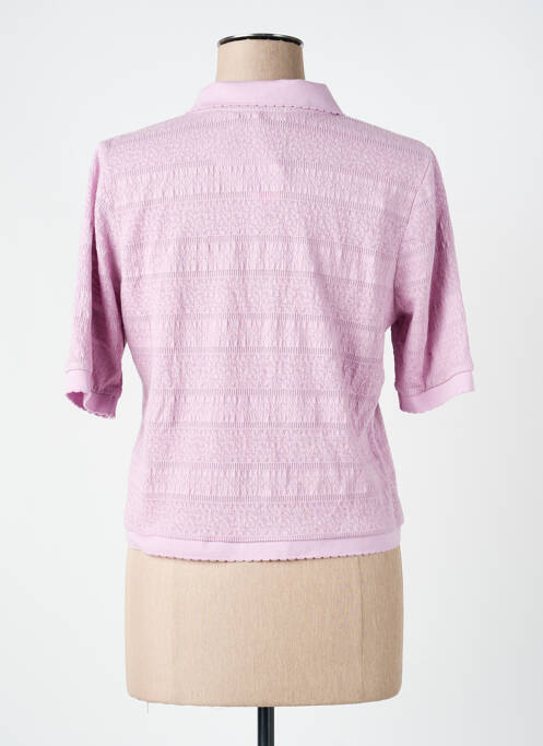 Polo violet GARCIA femeie