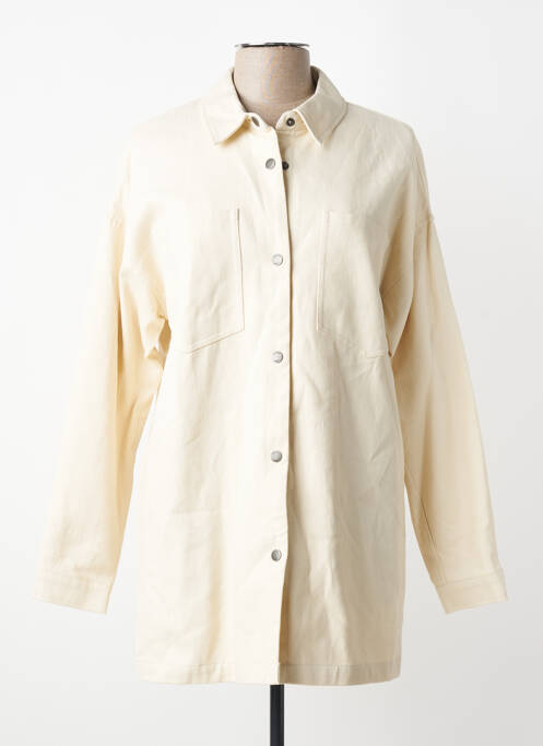 Palton scurt bej NOISY MAY femme