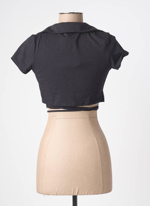 Top scurt negru TALLY WEIJL femme