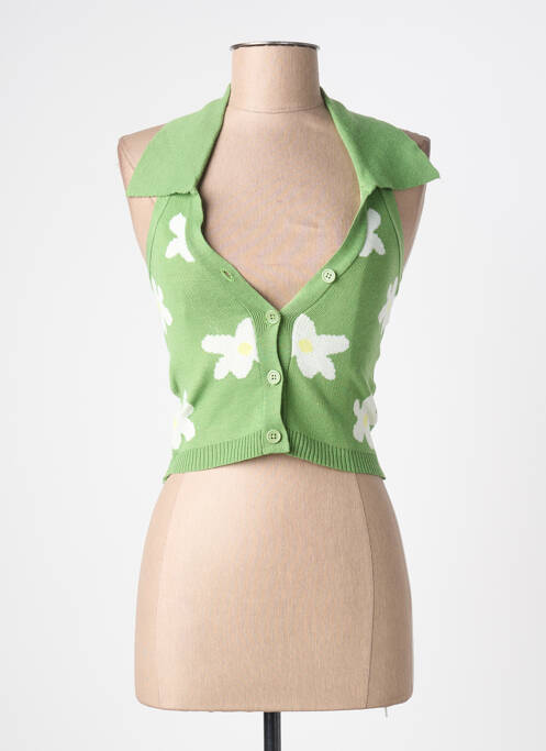 Top verde DAISY STREET femme