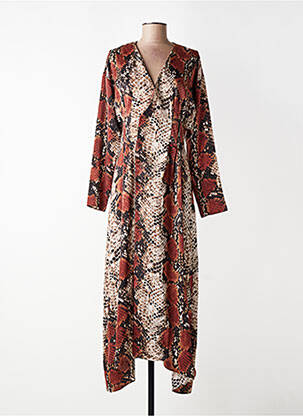 Rochie lungă negru MANGO femeie