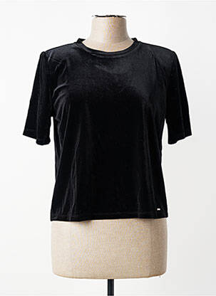 Top negru MORGAN femeie