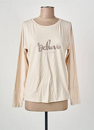 Tricou bej MORE & MORE femme