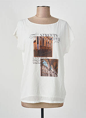 Tricou alb GARCIA femme