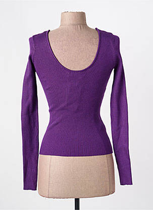 Pulover violet MANGO femeie
