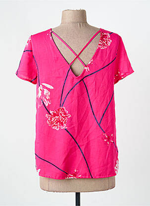 Tricou roz VERO MODA femeie