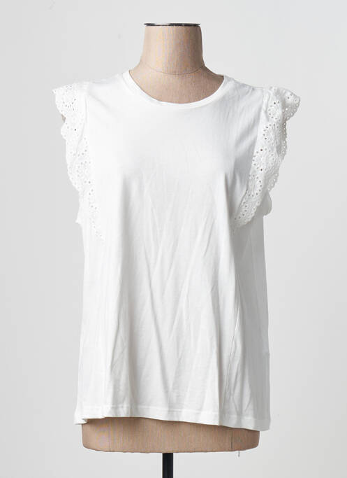 Top alb VERO MODA femme