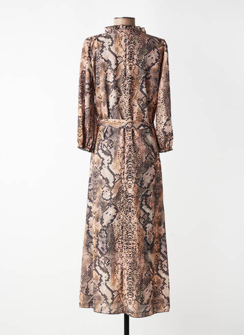 Rochie lungă maro BELLITA femme