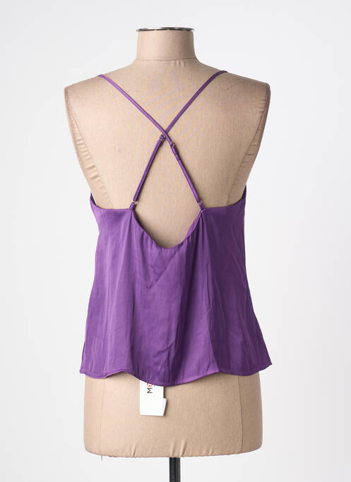 Top violet MORGAN femme