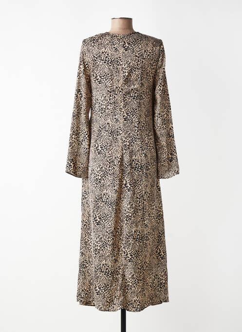 Rochie lungă bej MANGO femme