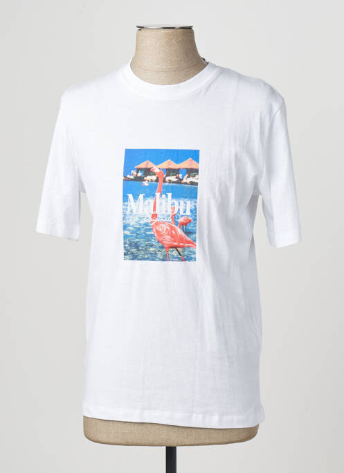 Tricou alb JACK & JONES homme