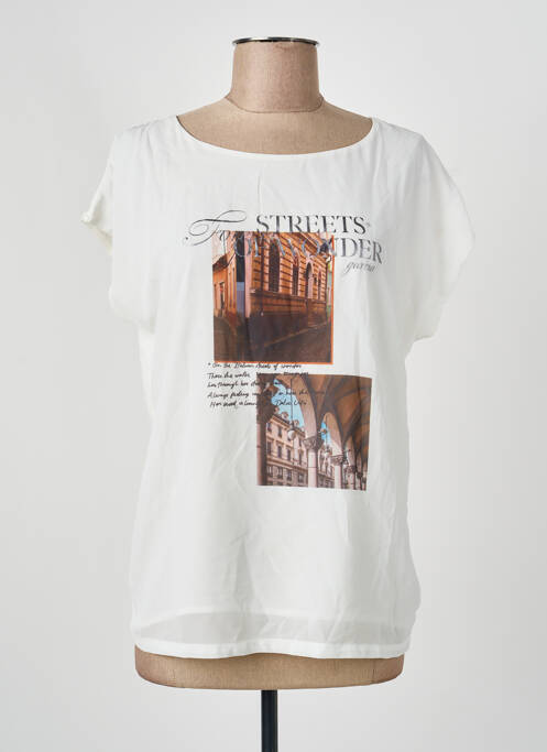 Tricou alb GARCIA femme