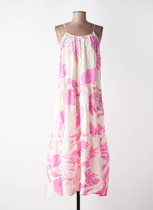 Rochie lungă roz MANGO femme