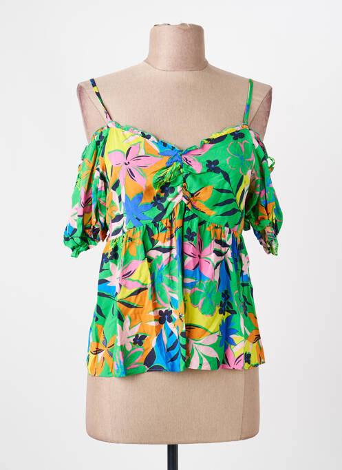 Top verde NAF NAF femme