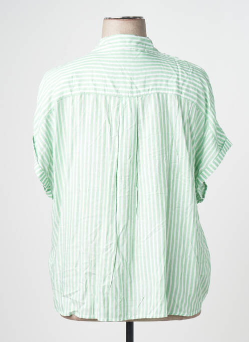 Cămașă cu mâneci scurte verde TOM TAILOR femme