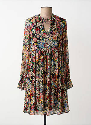 Rochie scurtă negru NAF NAF femme