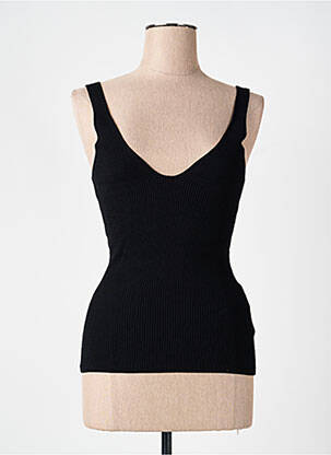 Top negru MORGAN femeie