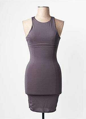 Rochie scurtă gri TALLY WEIJL femeie