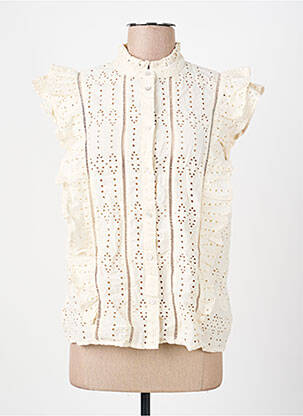 Cămașă bej VILA ROUGE femeie