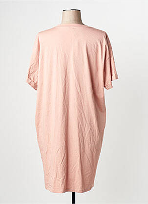 Rochie scurtă roz PIECES femeie