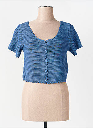 Vestă cu mâneci scurte albastru MOLLY BRACKEN femeie