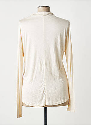 Tricou bej MANGO femeie