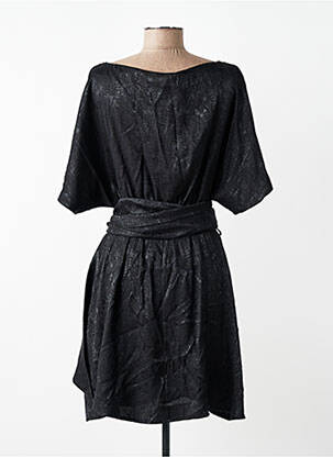 Rochie midi negru ASTRID BLACK LABEL femeie