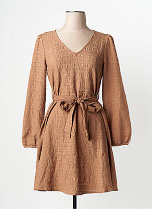 Rochie lungă maro JACQUELINE DE YONG femme