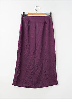 Fustă midi violet ONLY femeie