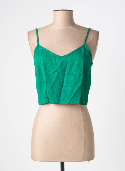 Top verde MORGAN femme