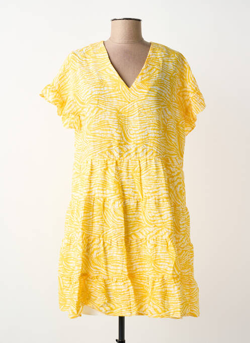 Rochie scurtă galben VILA femme